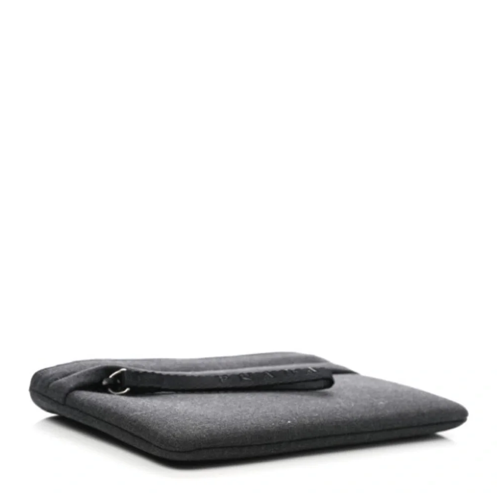 PRADA Super Basic 100 Pouch Anthracite